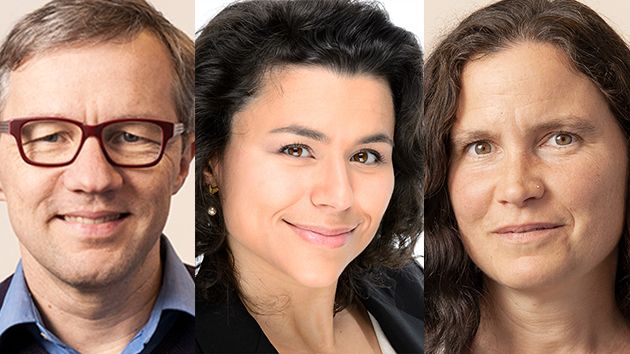 Felix Moser, Floria Flügel und Eveline Kunz (von links nach rechts)