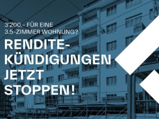 Petition "Rendite-Kündigungen jetzt stoppen!" übergeben
