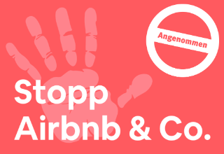 Airbnb-Initiative auf Zielgerade