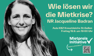 Jacqueline Badran zur Mietkrise