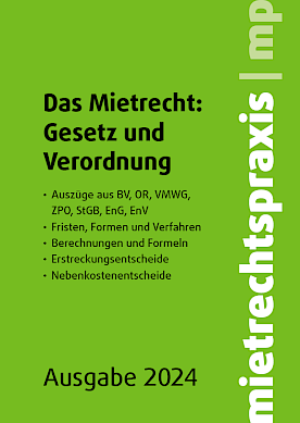 Broschüre Das Mietrecht: Gesetz und Verordnung